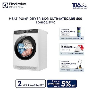8kg UltimateCare 500 Heat pump dryer&#160;