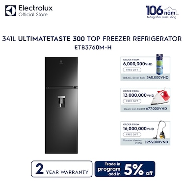 341L UltimateTaste 300 top freezer refrigerator