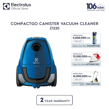 CompactGo canister vacuum cleaner