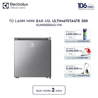 Tủ lạnh mini bar 45 l&#237;t UltimateTaste 300 - X&#225;m Arctic