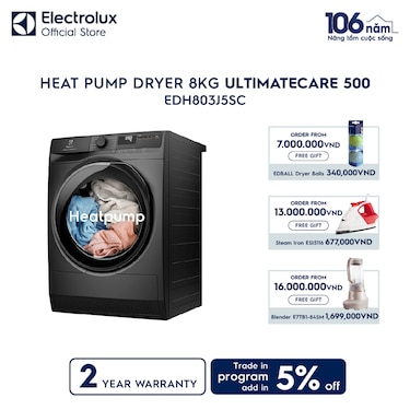 8kg UltimateCare 500 Heat pump dryer&#160;