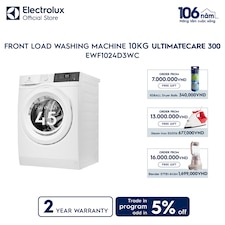 10kg UltimateCare 300 front load washing machine