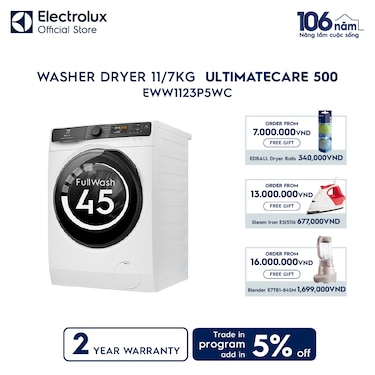 11/7kg UltimateCare 500 washer dryer&#160;