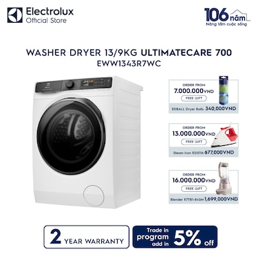 13/9kg UltimateCare 700 washer dryer&#160;