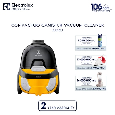 CompactGo canister vacuum cleaner