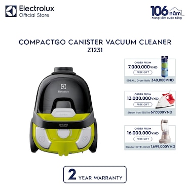 CompactGo canister vacuum cleaner