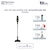 Máy hút bụi không dây UltimateHome 300 - Xám