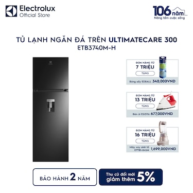 Tủ lạnh ngăn đ&#225; tr&#234;n UltimateTaste 300 341L