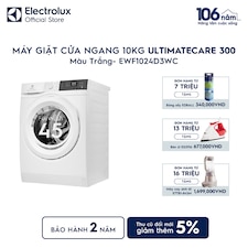 Máy giặt cửa ngang 10kg UltimateCare 300 - Trắng 