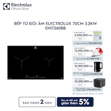 Bếp từ đôi âm Electrolux 70cm 3.2kW