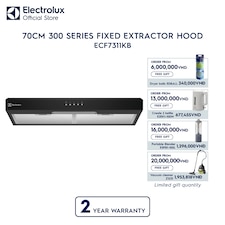 70cm 300 Series fixed extractor hood