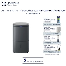28.5L UltimateHome 700 air purifier with dehumidification for 66m2 room coverage