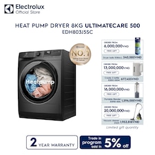 8kg UltimateCare 500 Heat pump dryer 