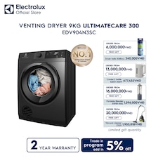 9kg UltimateCare 300 venting dryer