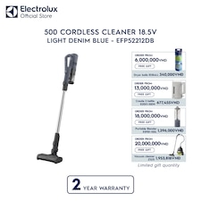 500 Cordless cleaner 18.5V - Light Denim Blue
