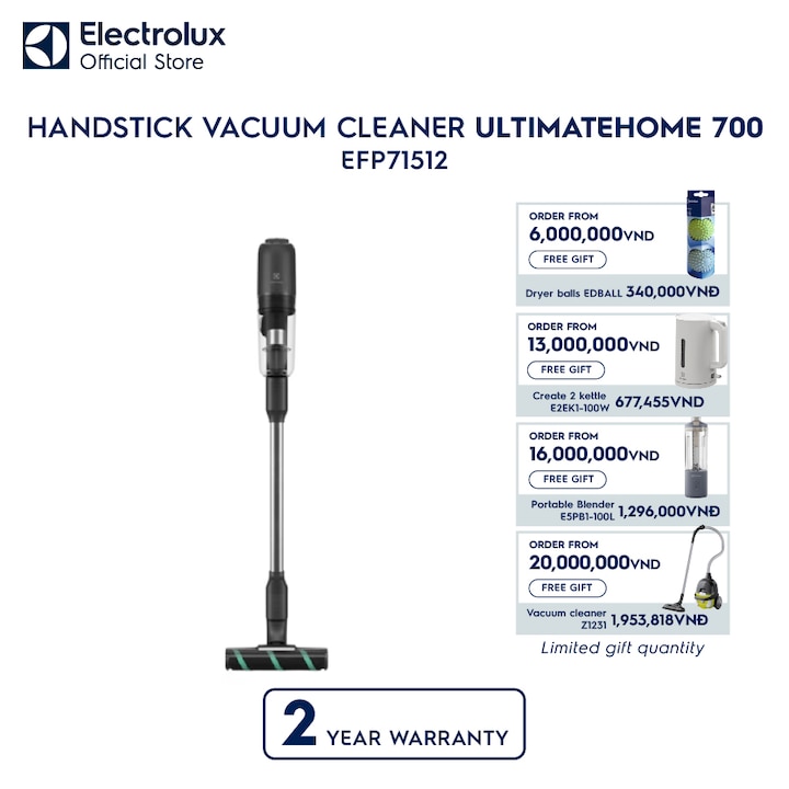 UltimateHome 700 Lightweight handstick vacuum cleaner