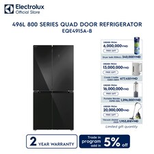 496L 800 Series Quad door refrigerator