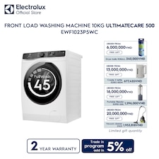 10kg UltimateCare 500 front load washing machine