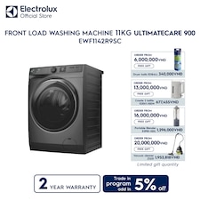 11kg UltimateCare 900 front load washing machine 