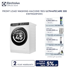 9kg UltimateCare 500 front load washing machine