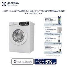 9kg UltimateCare 100 front load washing machine