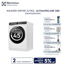 11/7kg UltimateCare 500 washer dryer 