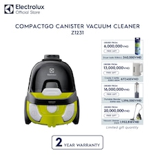 CompactGo canister vacuum cleaner