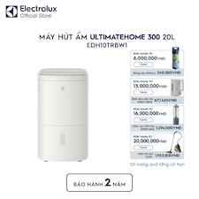 Máy hút ẩm UltimateHome 300 20L cho phòng 42m²
