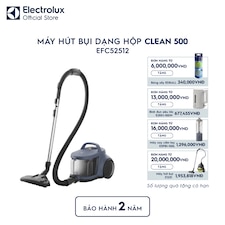 Máy hút bụi dạng hộp không túi Clean 500 1800W - Xanh denim