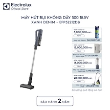 Máy hút bụi không dây 500 18.5V - Xanh Denim