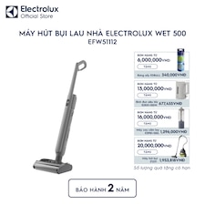 Máy hút bụi lau nhà không dây Wet 500 17.4V - Xám