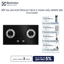 Bếp ga âm Electrolux 73cm 2 vùng nấu Series 300