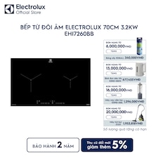 Bếp từ đôi âm Electrolux 70cm 3.2kW