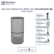 Máy lọc không khí Electrolux phòng 52m² UH500 bộ lọc HEPA