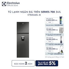 Tủ lạnh Electrolux ngăn đá trên 341L Series 700 làm đá tự động