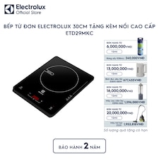 Bếp từ đơn Electrolux 30cm tặng kèm nồi cao cấp