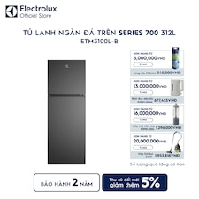 Tủ lạnh Electrolux AI ngăn đá trên 312L Series 700