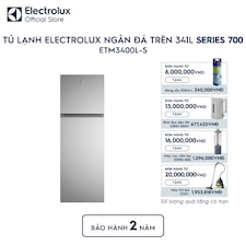 Tủ lạnh Electrolux ngăn đá trên 341L Series 700
