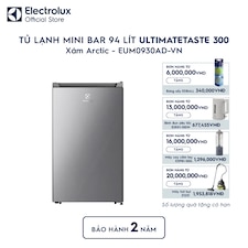 Tủ lạnh Electrolux mini 94L UltimateTaste 300 Xám Arctic