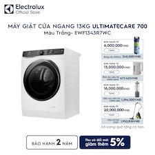 Máy giặt cửa ngang Electrolux 13kg UltimateCare 700 trắng