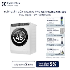 Máy giặt cửa ngang Electrolux 9kg UltimateCare 500 trắng