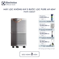 Máy lọc không khí Electrolux cỡ lớn phòng 60m² Pure A9