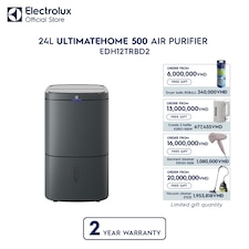 24L UltimateHome 500 air purifier with dehumidification function for 50m² room coverage