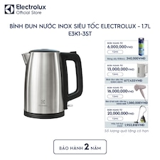 Bình đun nước siêu tốc Electrolux 400 1,7L