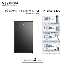 Tủ lạnh Electrolux mini 94L UltimateTaste 300 Đen nhám