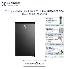 Tủ lạnh Electrolux mini 94L UltimateTaste 300 Đen bóng