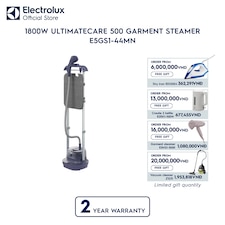 1800W UltimateCare 500 garment steamer