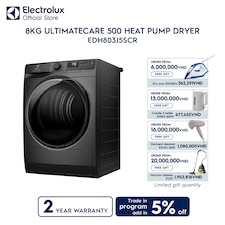 8kg UltimateCare 500 heat pump dryer