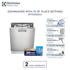 60cm dishwasher with 13 of place settings