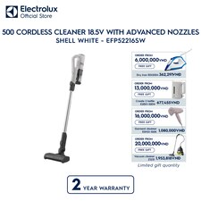 500 Cordless cleaner 18.5V with advanced nozzles - Shell White